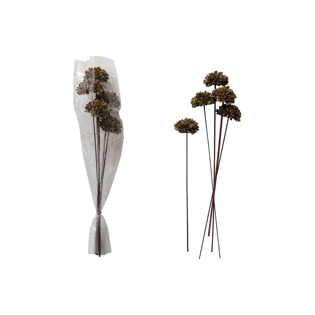 Hello Honey® 23.5" Dried Natural Sesame Flower Stems, 5ct.